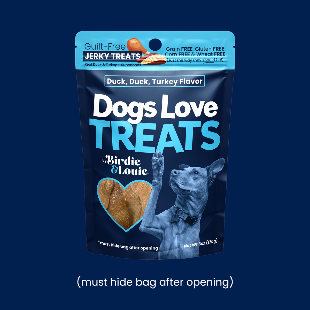 Duck, Duck, Turkey Jerky Treats – Birdie & Louie