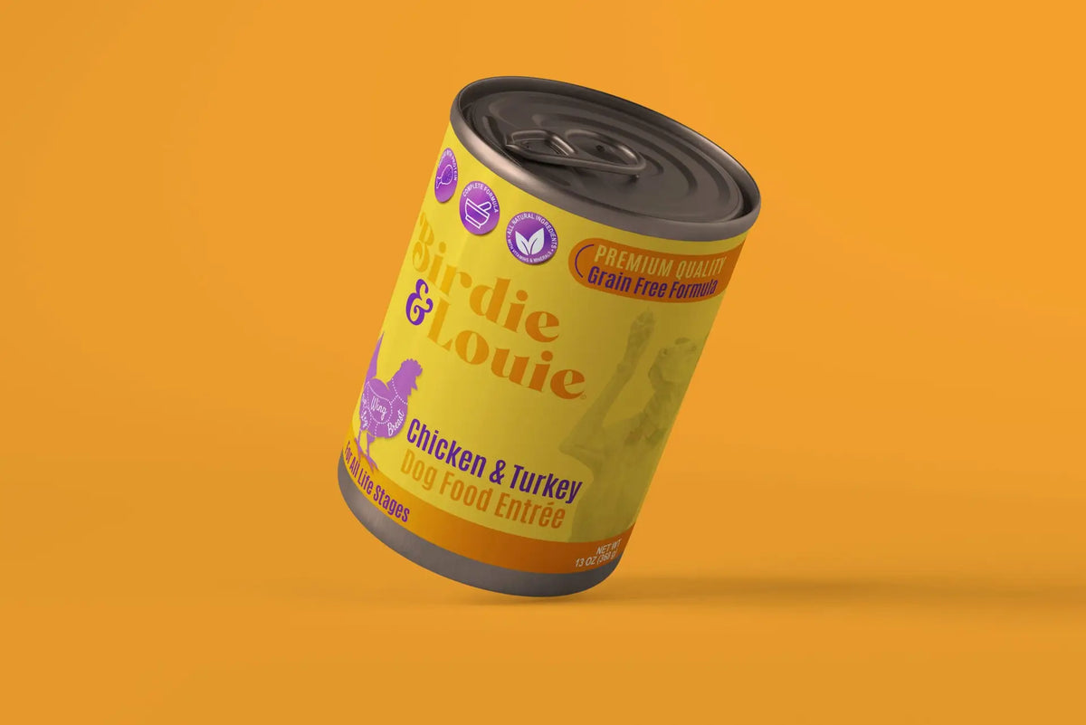 Chicken & Turkey 12pk Wet Dog Food – Birdie & Louie