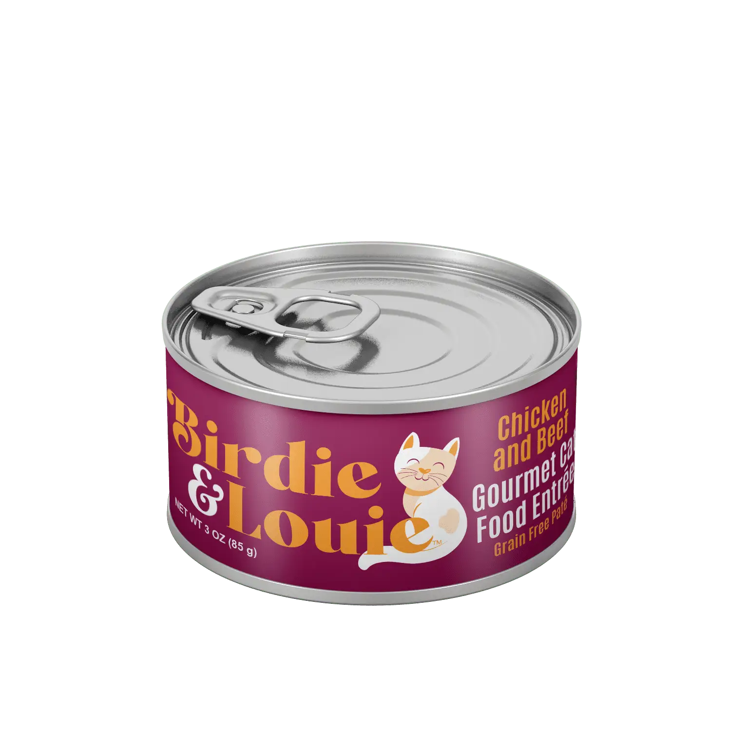 Birdie & Louie Chicken and Beef Pate Wet Cat Food