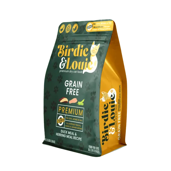 Birdie & Louie Duck Meal & Herring Meal Recipe Dry Cat Food