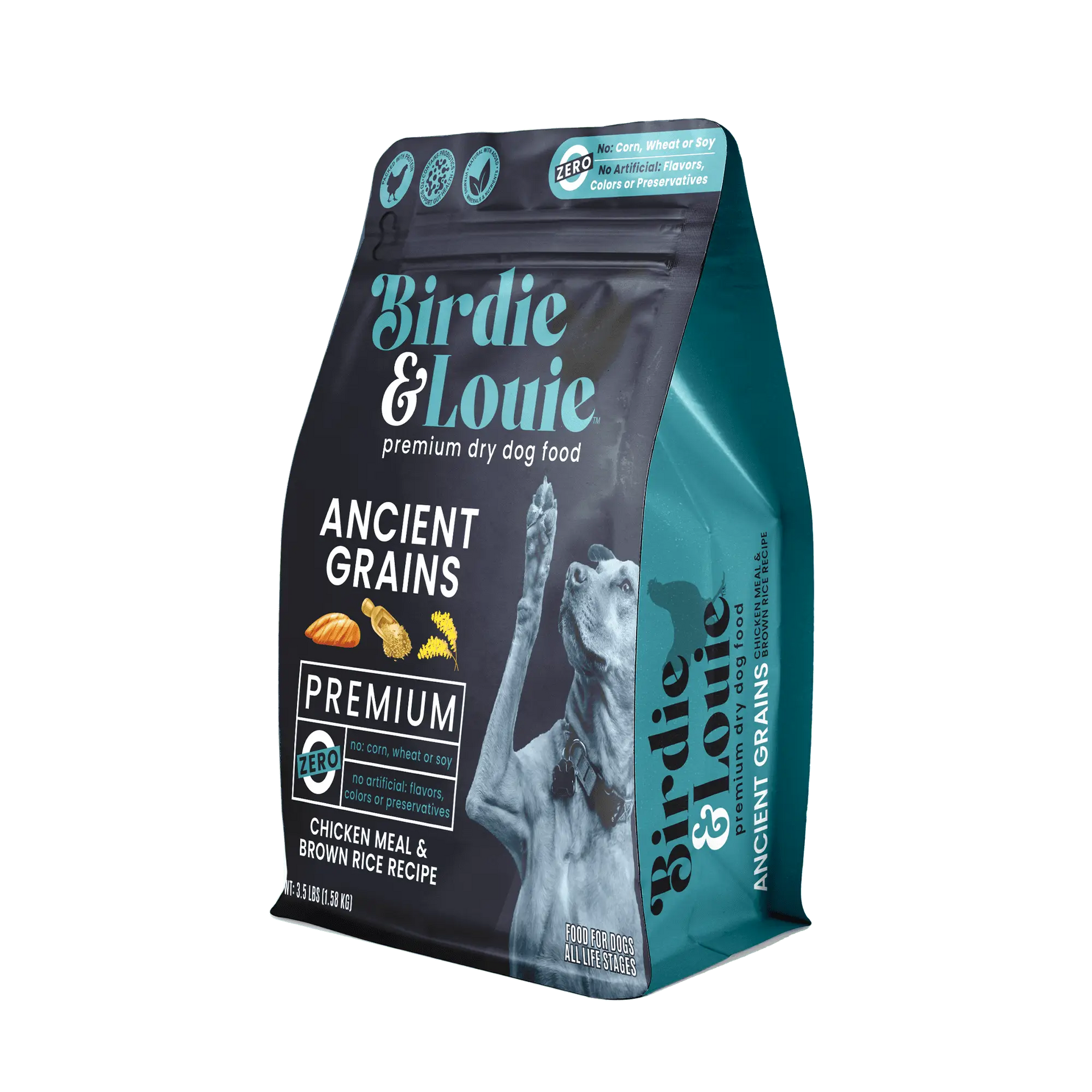 3.5lb Chicken Meal & Brown Rice Recipe Dry Dog Food
