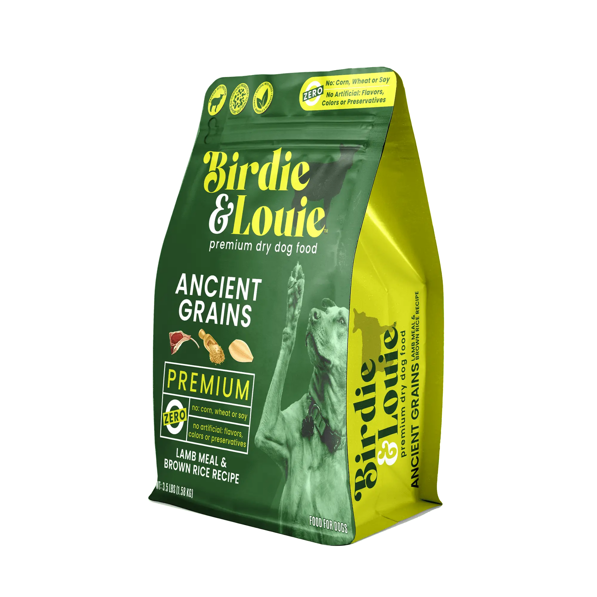 3.5lb Lamb Meal & Brown Rice Recipe Dry Dog Food