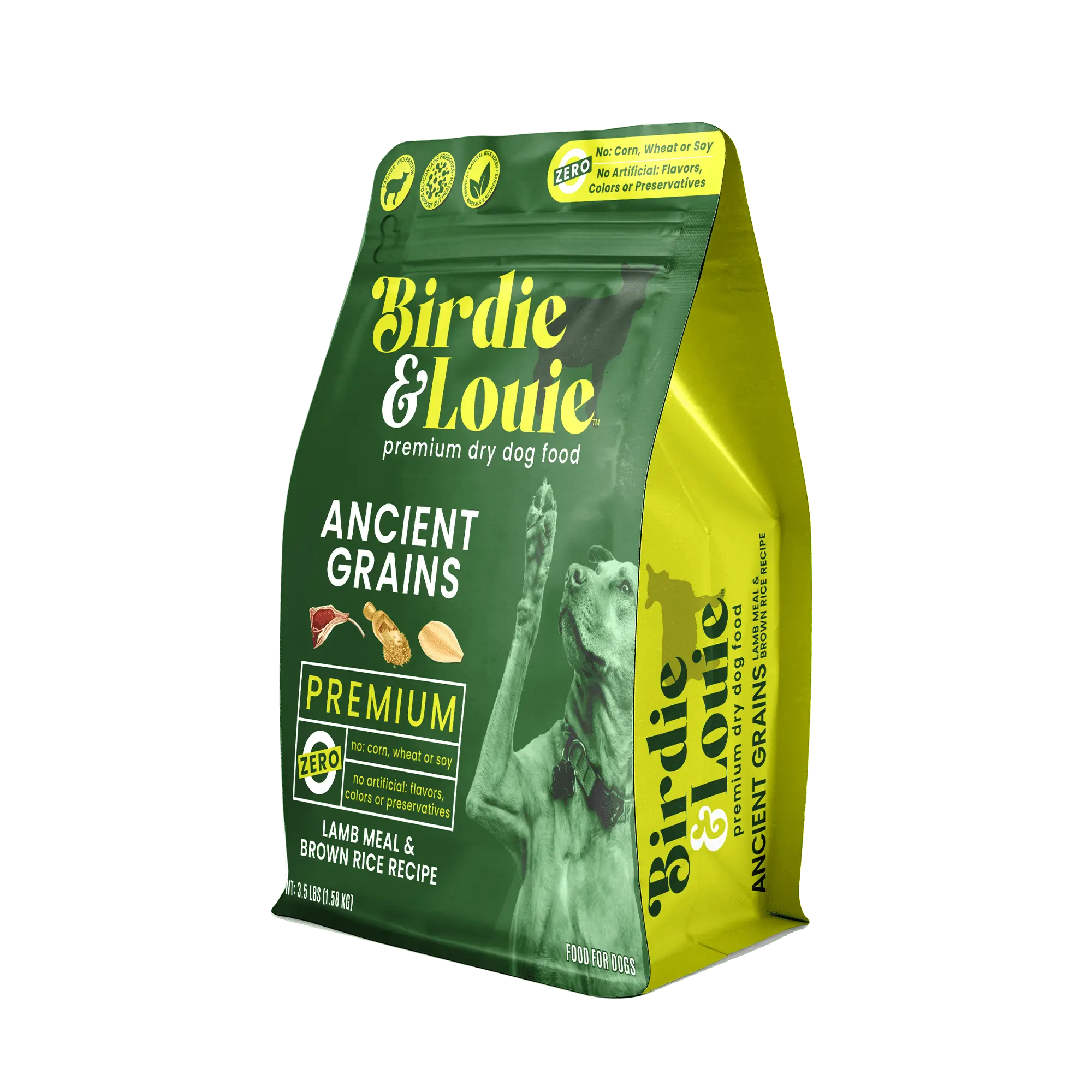 Birdie & Louie Lamb Meal & Brown Rice Recipe Dry Dog Food