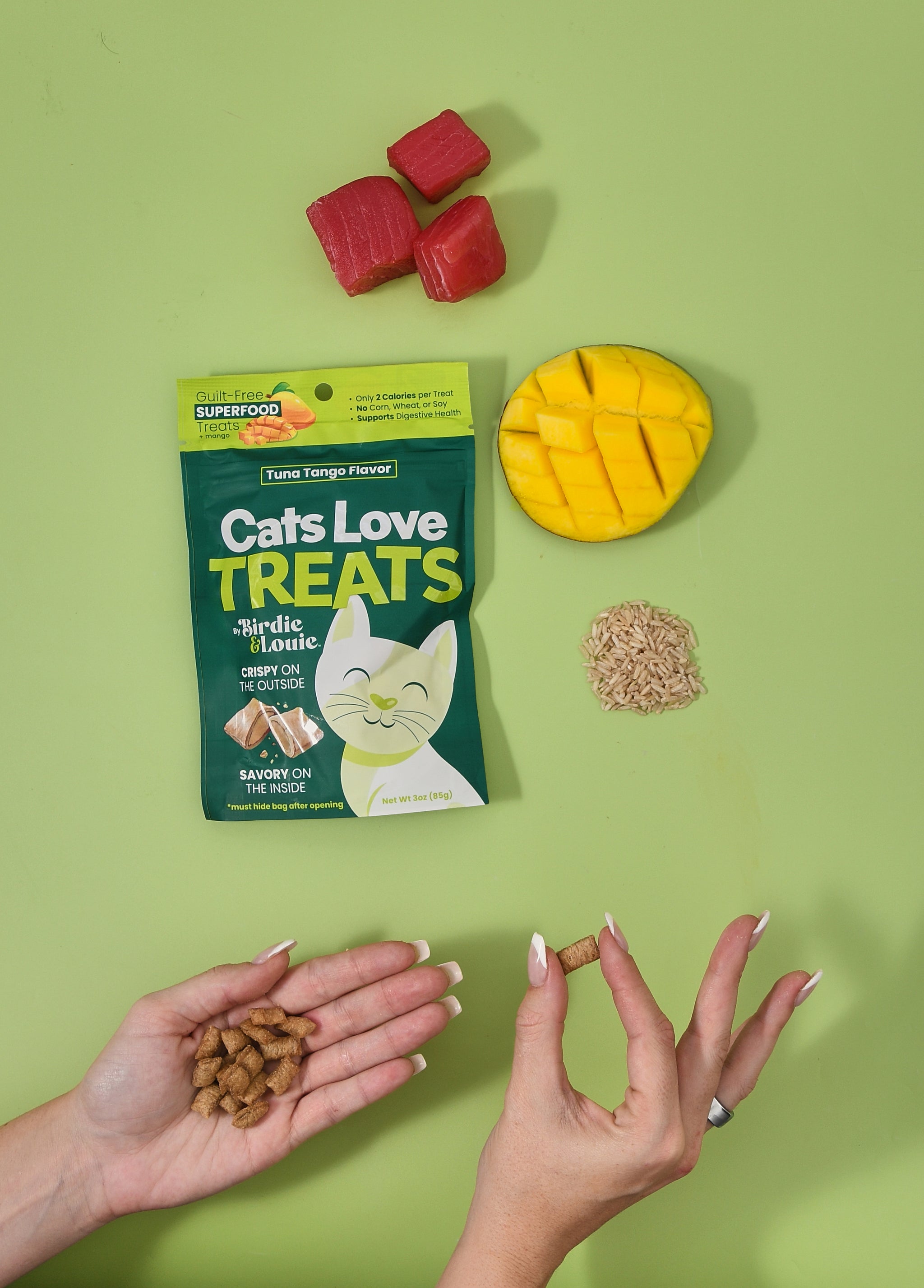 family cats　0618 Cat Treat Multipack – All 4 Cheeky Flavors – Birdie & Louie