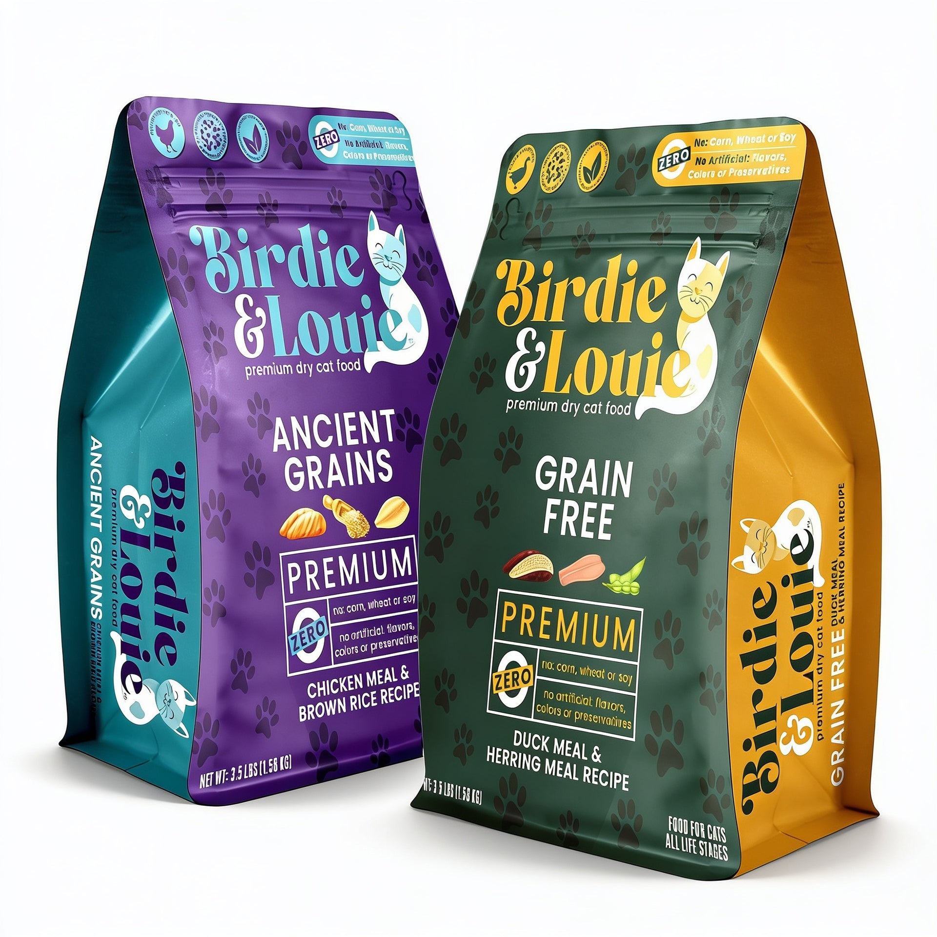 Cat Dry Food Duo